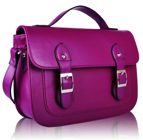 purple luxury bags